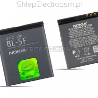 Oryginalna Bateria BL-5F Nokia N95 N96 N93