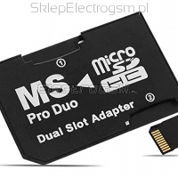 Adapter Micro Sd na MS Pro Duo - Dual